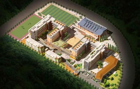 빌리브 명지 듀클래스 인근 로얄러셀스쿨 부산캠퍼스 조감도